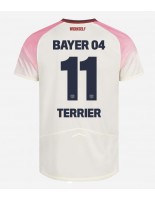 Bayer Leverkusen Martin Terrier #11 Venkovní Dres 2025-26 Krátký Rukáv Bayer Leverkusen Martin Terrier #11 Venkovní Dres 2025-26 Krátký Rukáv